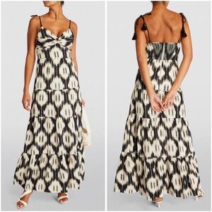 Alice + Olivia Katara Tiered Maxi Dress